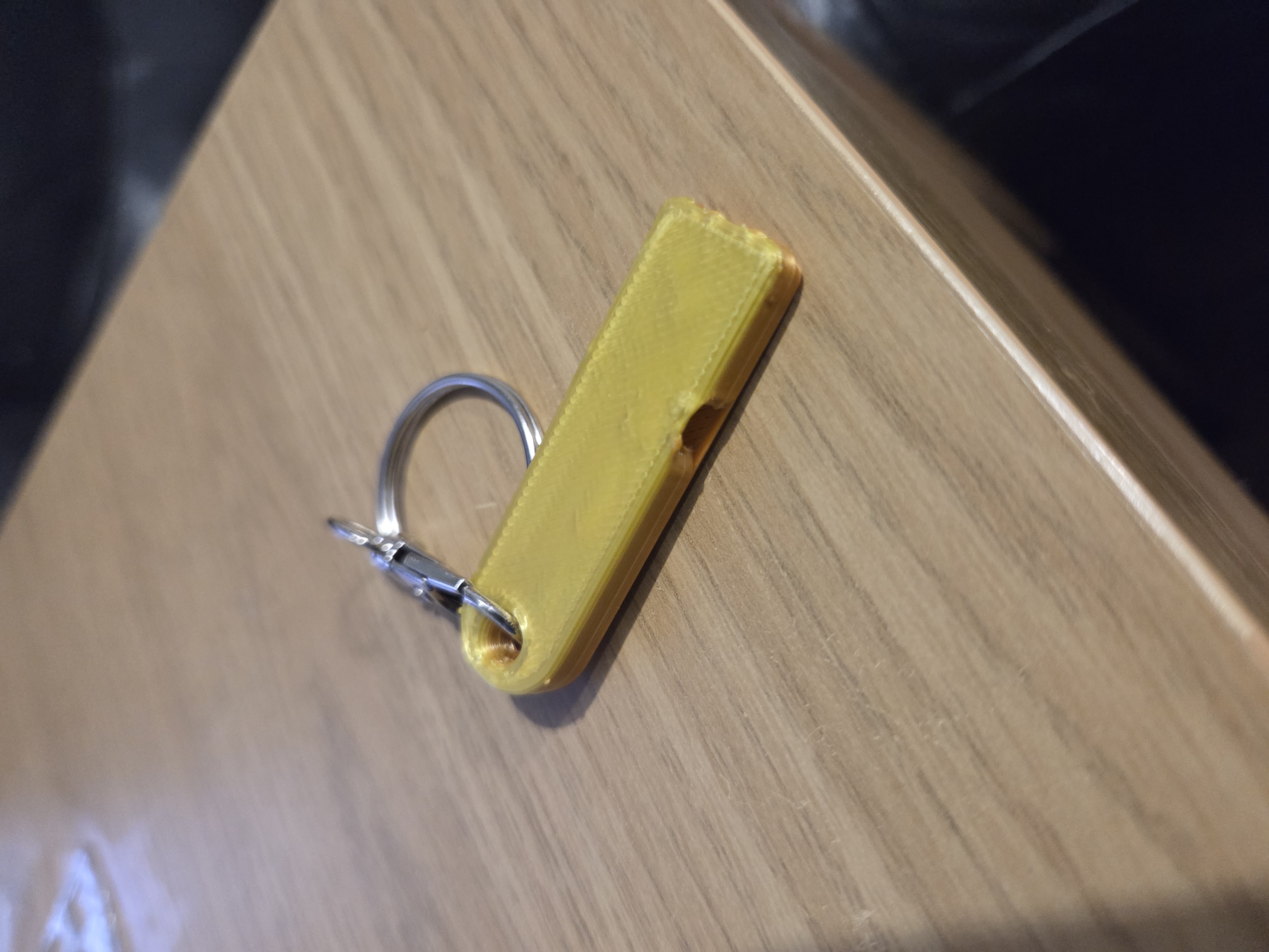 Whistle keyring